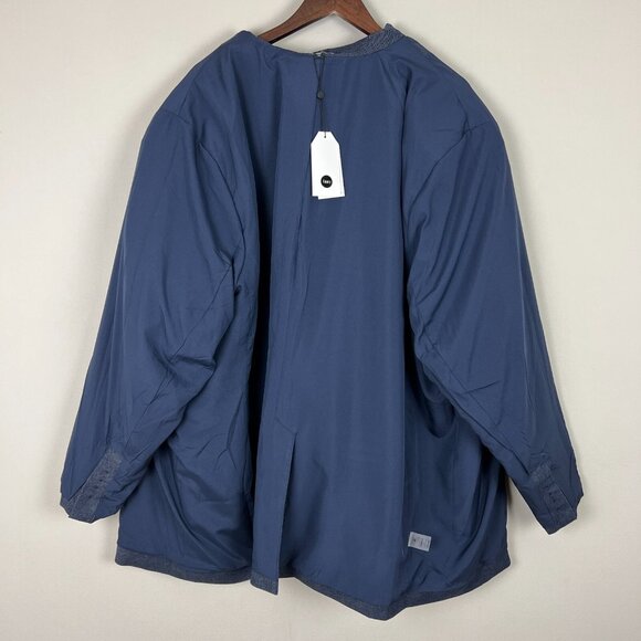 Universal Standard Blazer Jacket Womens 3XL 34 36 Percy Denim Look Stretch New - Picture 12 of 16